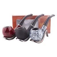 1pc high quality acrylic durable resin tobacco pipes smoking frosted pipes for smoking accessories