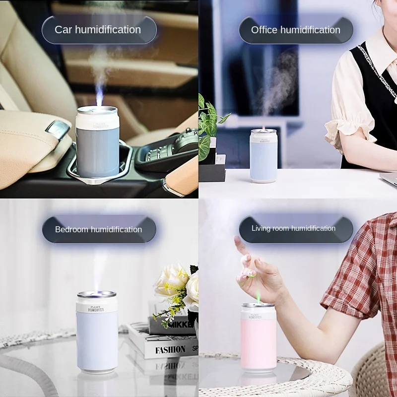 

TT Mini Humidifier Small Heavy Fog USB Car Air Conditioning Room Mute Automobile Aromatherapy Air Purification Spray