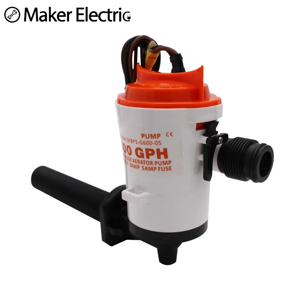600gph MKBP1-G600-05 3/" 12 v mayfair сахара КИТ Трюмная помпа