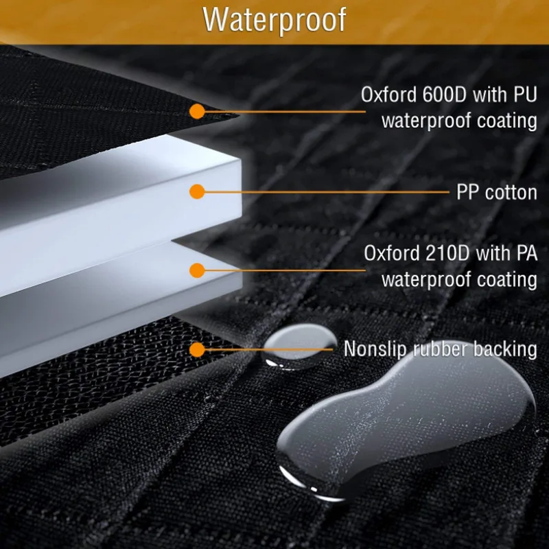 

Travel Dog Car Seat Cover Car Pet Dog Carrier Car Bench Seat Cover Waterproof Pet Oxford Hammock Mat Cushion Protector