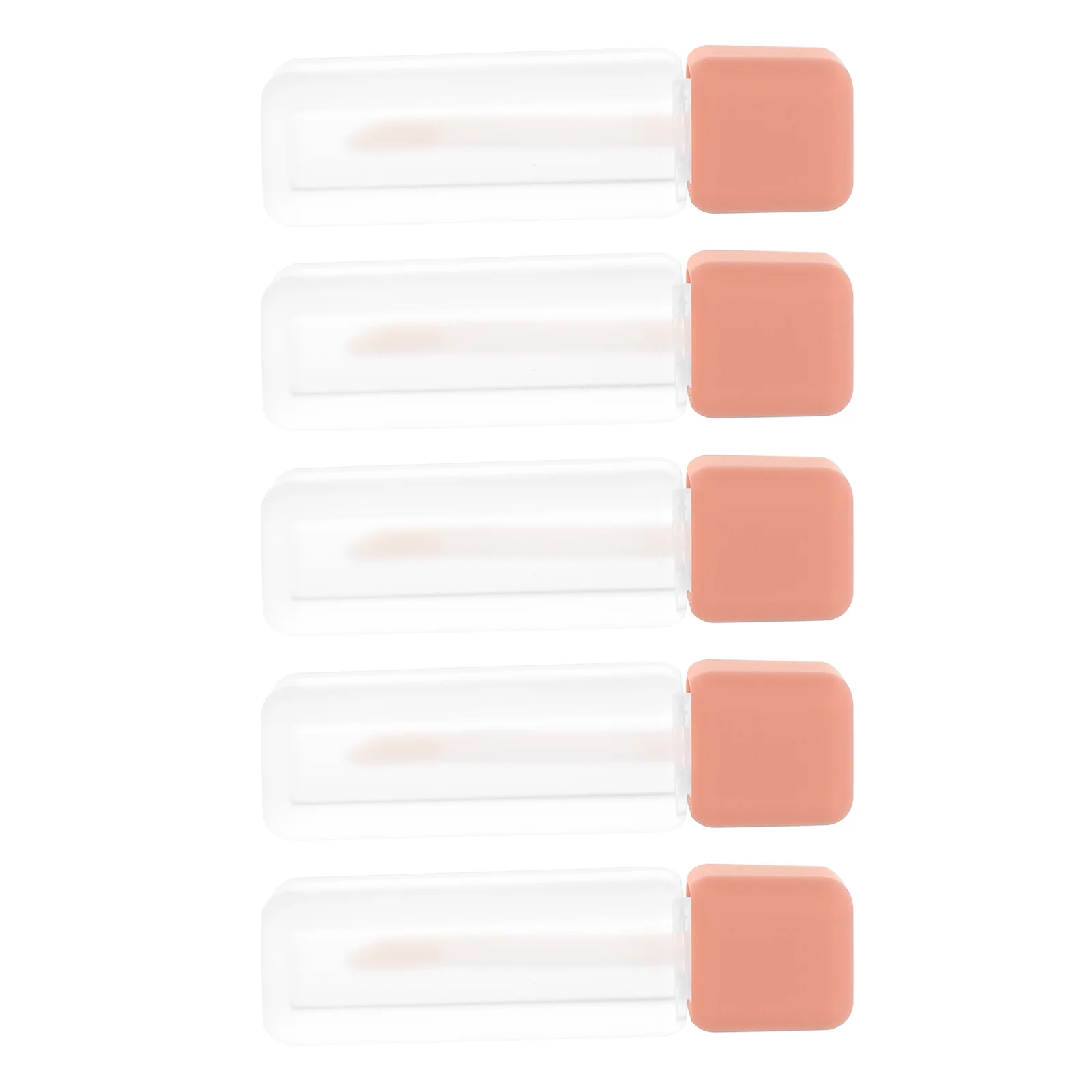 

5Pcs 6ml Cylindrical Lip Gloss Bottles Sub Bottles DIY Lip Gloss Tubes