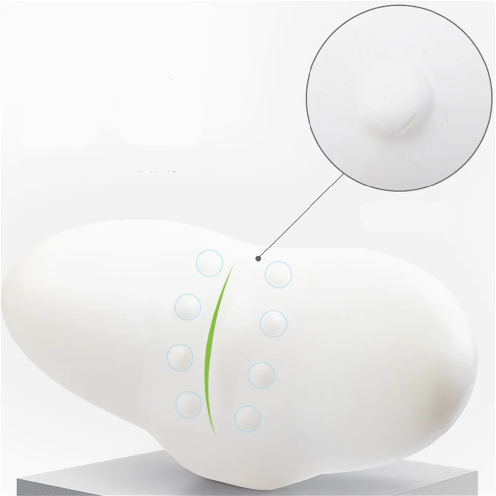 Memory Foam Lumbar Pillow Rollable Pregnant Waist Pad Washable Support Backrest Mat Bed Cushion Detachable Back | Дом и сад