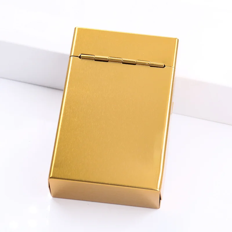 Американский Президент Трамп алюминиевая сигаретная коробка чехол для курения