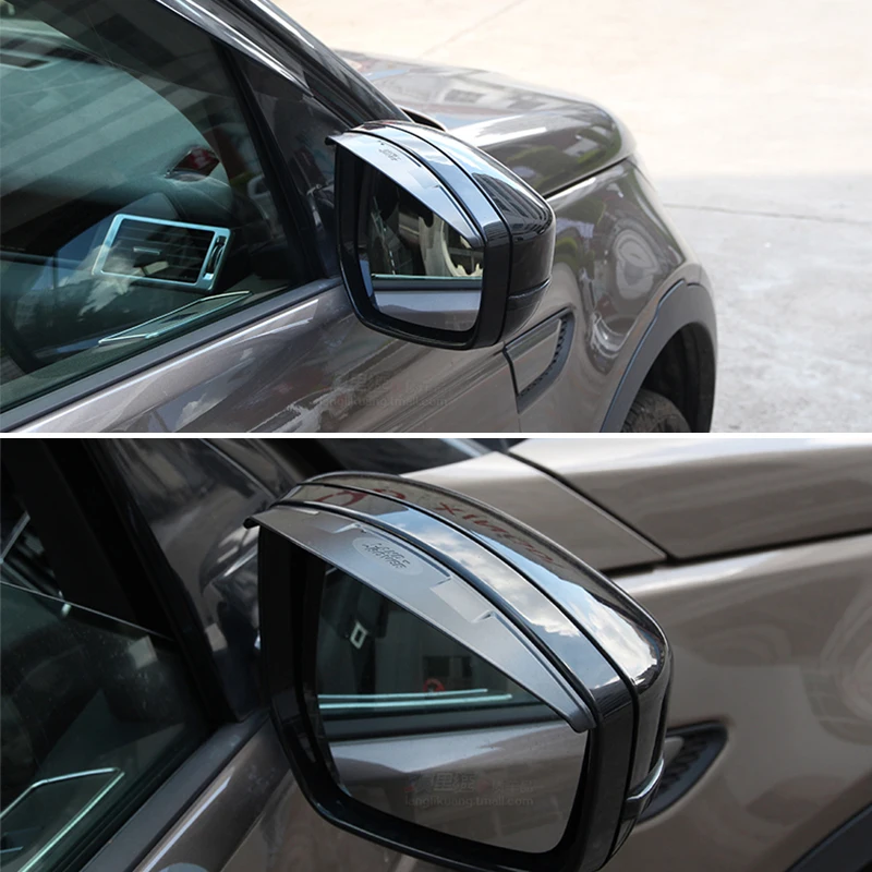 Автомобильное боковое зеркало заднего вида 3D дождевая накладка для Land Rover Discovery