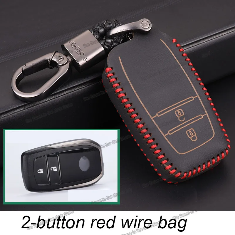 Lsrtw2017 реальные Хомут кожаный чехол для автомобильных ключей сумка toyota highlander 2013 2014