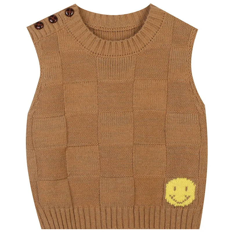 

Женский трикотажный укороченный свитер без рукавов, повседневный джемпер в уличном стиле, винтажный мультяшный Милый джемпер в японском и ...