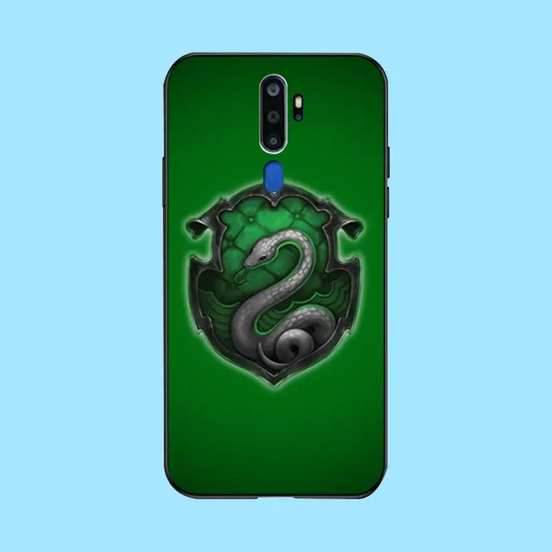 

HPCHCJHM Harry always Slytherin School Phone Case Cover For Oppo A5 A9 2020 Reno Z Realme5Pro R11 case