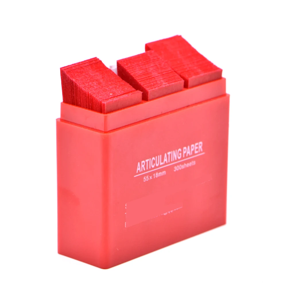 1 коробка/300 листов стоматологические шарнирные бумажные полоски лабораторные