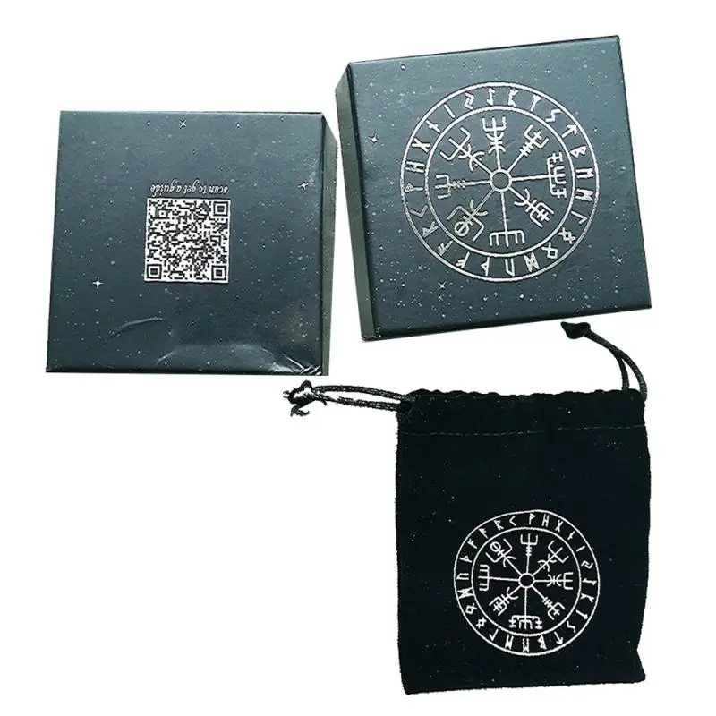 Реквизит для предсказаний Knot work Руна викингов Set Старший ФУТАРК Runes руны карты