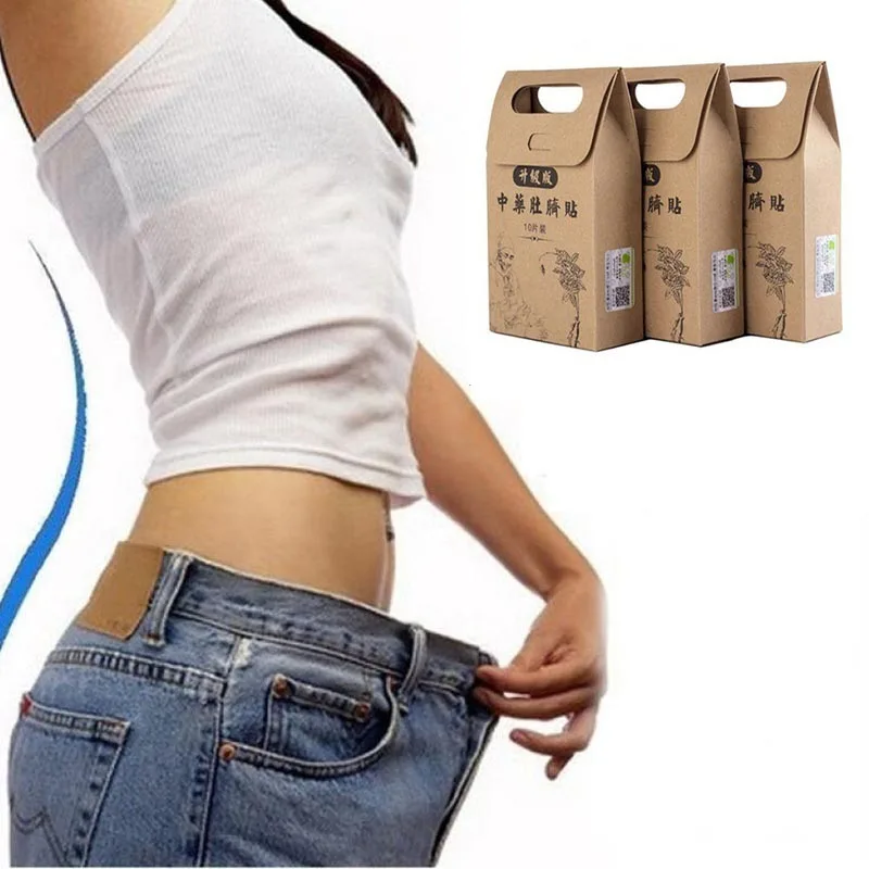 Сжигание жира наборы туалетных принадлежностей 10 шт. пластырь для похудания