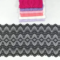 2mlotdiy lace trim stretchy lace spandex nylon lace elastic lace craft accessories sewing lace for clothing needlework