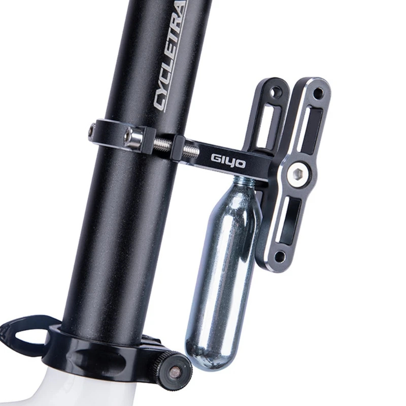 

1Pcs MTB Bike Water Bottle Holder Adapter Double Bottle Cage Adapter Mount Adjustable Bicycle Handlebar Rack Mount
