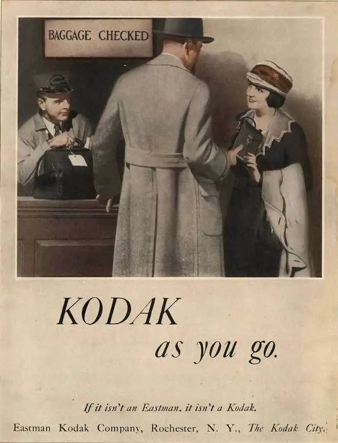 

KODAK AS YOU GO METAL TIN SIGN POSTER WALL PLAQUE
