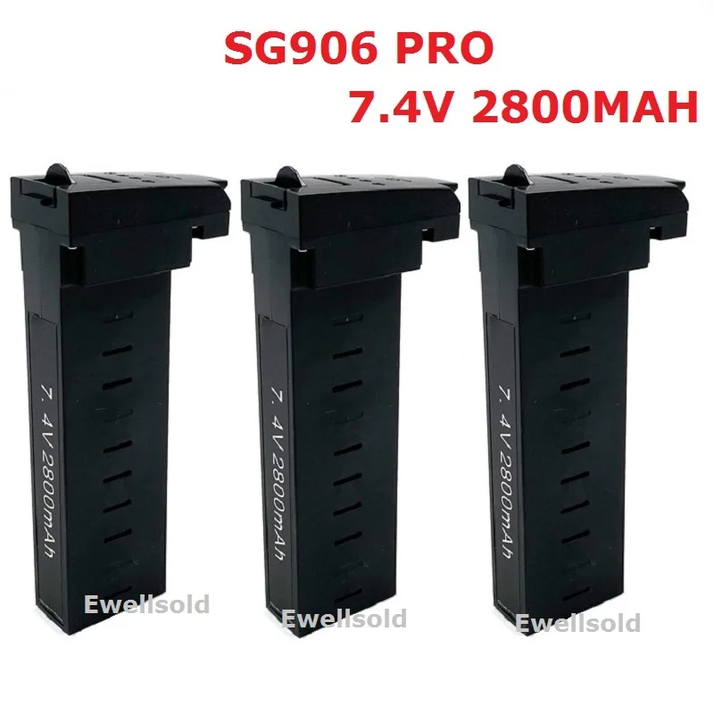 Оригинальный аккумулятор для РУ дрона SG906 Pro/SG906 pro 2/X193/X7PRO/x7PRO 2 7 4 в 2800 мАч 6 В 3400 с