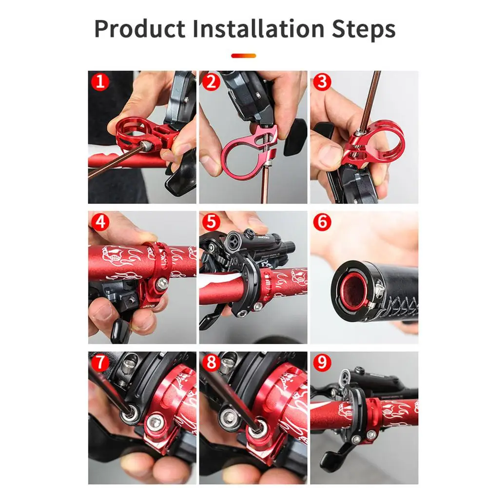 Велосипедный прямой подвесной передний переключатель передач кольцо с зажимом