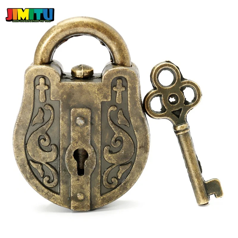 JIMITU винтажная металлическая головоломка с замком Бог игрушка IQ & EQ Умная суп