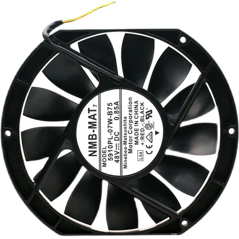 

5910pl-07w-b75 170x150x25 мм 17025 48 в А 17 см рассеивание тепла для выхлопной вентиляции шасси осевой вентилятор охлаждения
