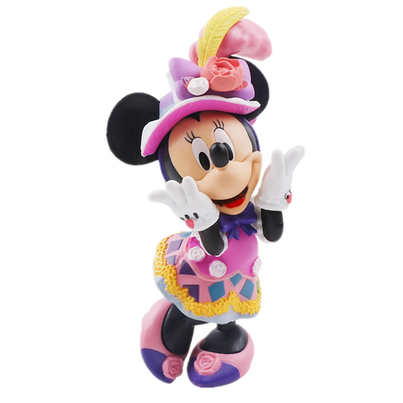 Фигурки героев мультфильма Disney Микки Маус Минни Принцесса аниме куклы Дональд