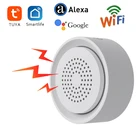 Смарт-сирена Tuya с Wi-Fi, звукосветильник вая сирена, работает с приложением Smart Life Alexa Google Home