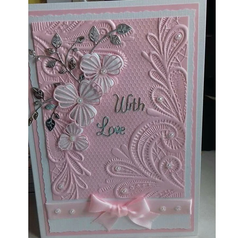 3D цветок металлические высекальные формы штампы для скрапбукинга ремесла