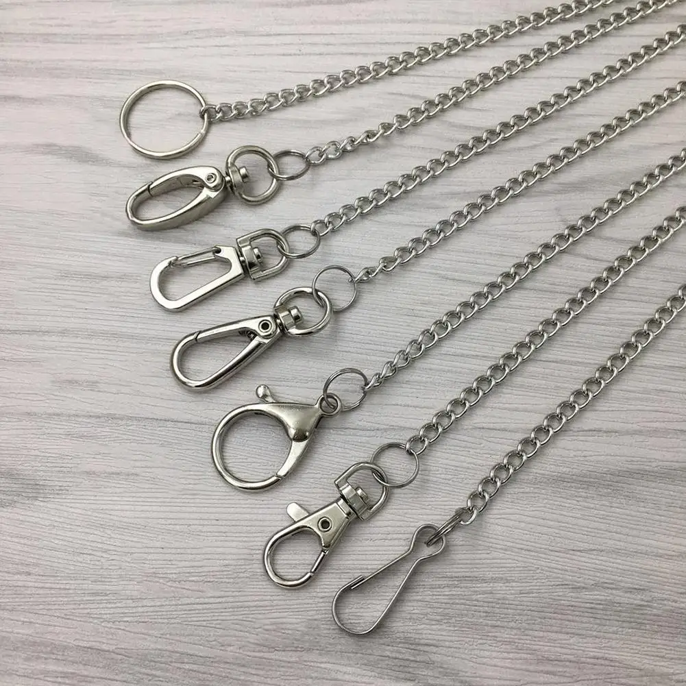 Мужской брелок из нержавеющей стали подвеска на пояс кошельк для брюк Антивор