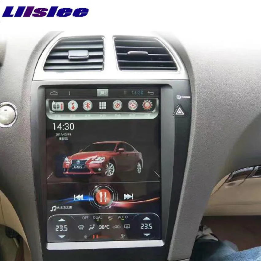 Liislee 2 din Android для Lexus ES 350 GSV40 2007 ~ 2012 большой экран Автомобильный мультимедийный