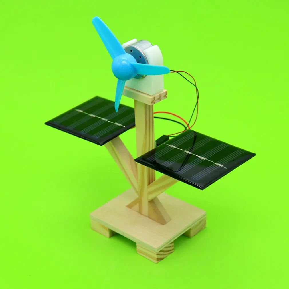 

DIY Solar Fan Model Assemble Building Kits Science Experiment Creative Discovery Educational Toys for Children