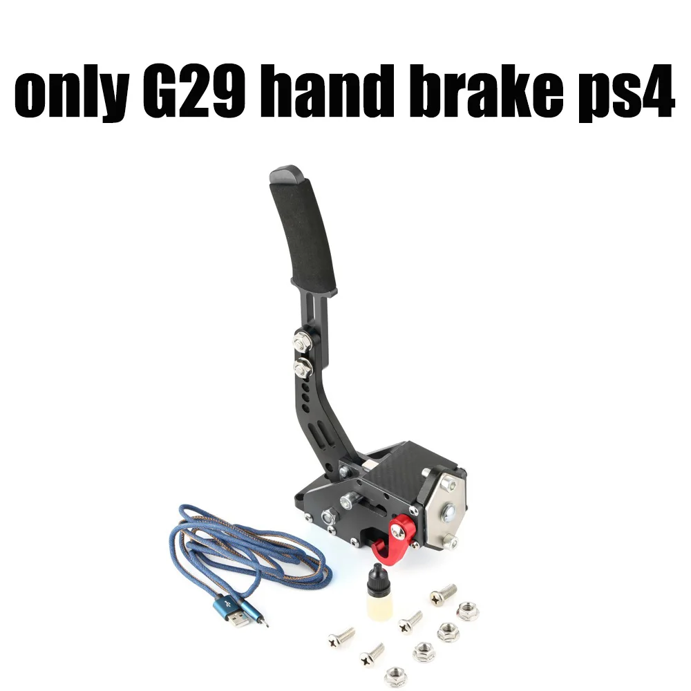 black G29 ps4 Для логитек G29/G27 ралли Sim гоночные игры Дрифт сенсор Usb ручной тормоз системы pc14 бит зал сенсор SIM для T300 T500 G25 ps4 - Цвет: black G29 ps4