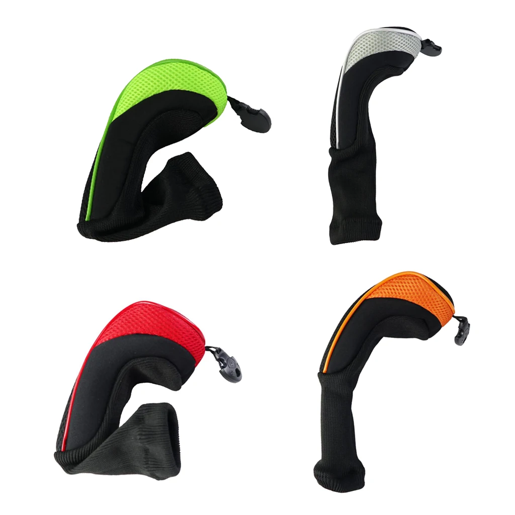 Набор из 4 сетчатых гибридных головных уборов для гольфа деревянная крышка с