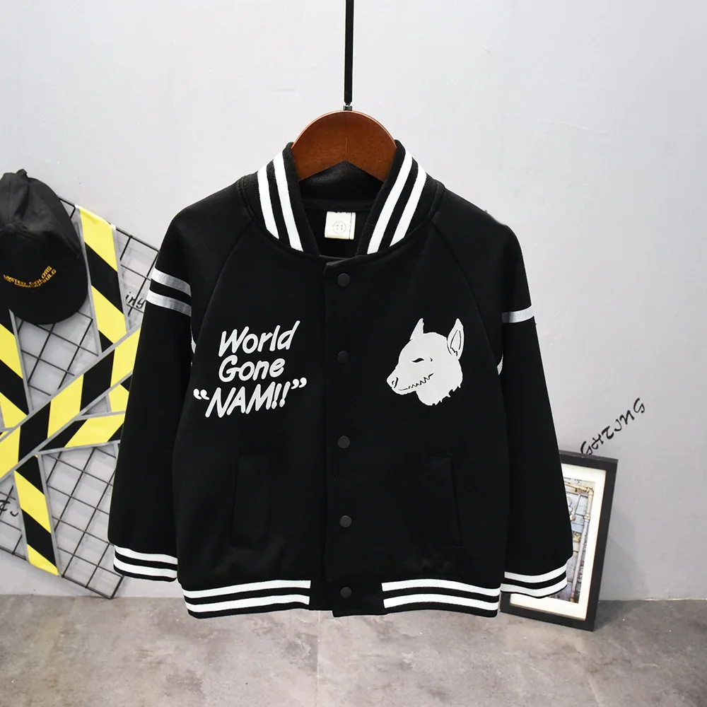 

Spring Autumn Baby Outwear Boys Coat Children Girls Clothes Kids Baseball Infant Sweatershirt Toddler Fashion Brand Jacket SUIT
