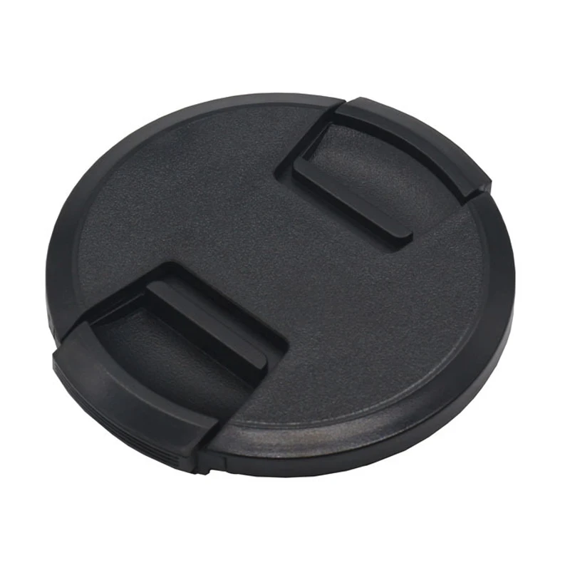 10pcs/lot 40.5 49 52 55 58 62 67 72 77 82mm center pinch Snap-on cap cover for all camera Lens | Электроника