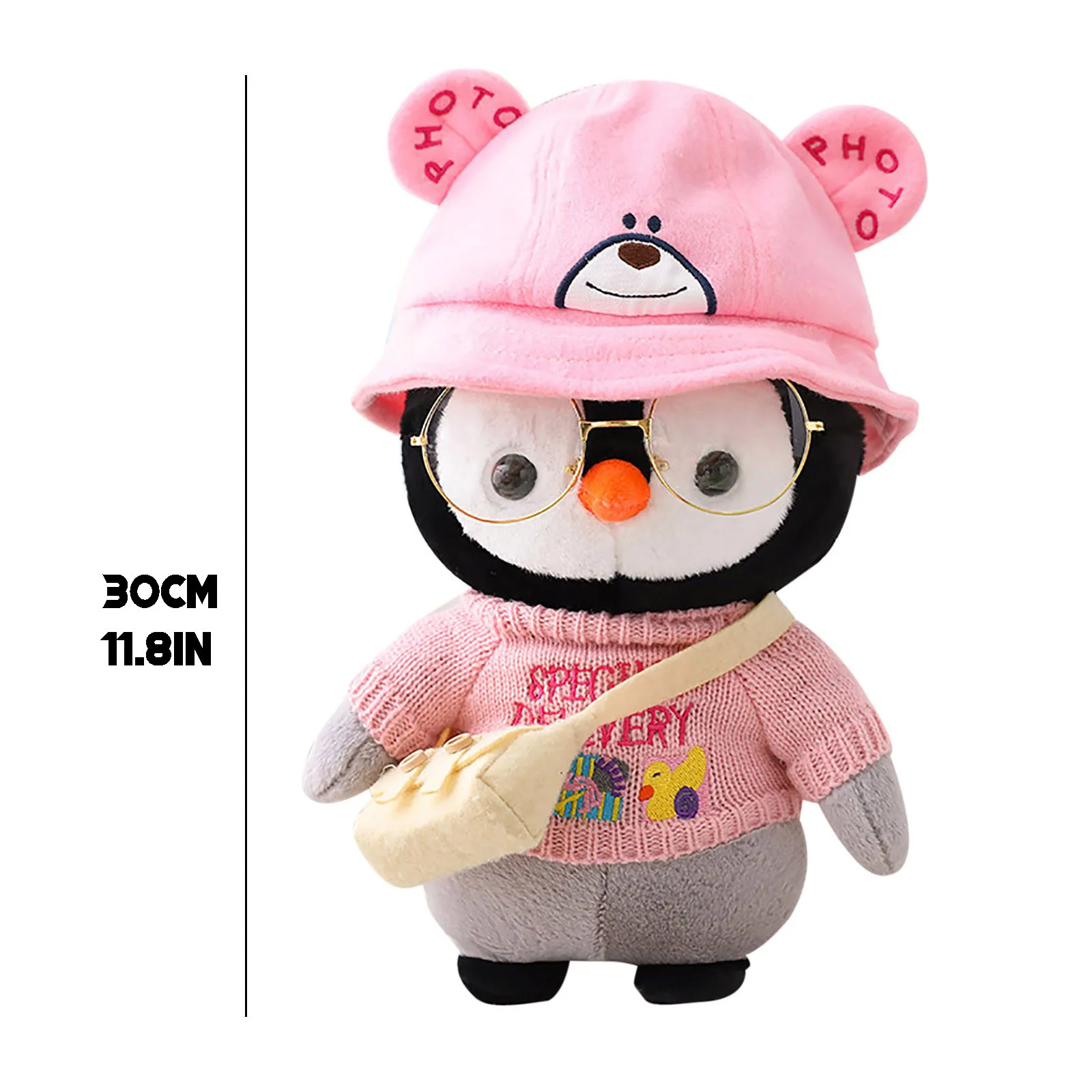 

Cute Cartoon Penguin Cosplay Dress Up Plush Baby Toys Stuffed Doll Birthday Gift High-quality Plush Dolls For Family Juguetes