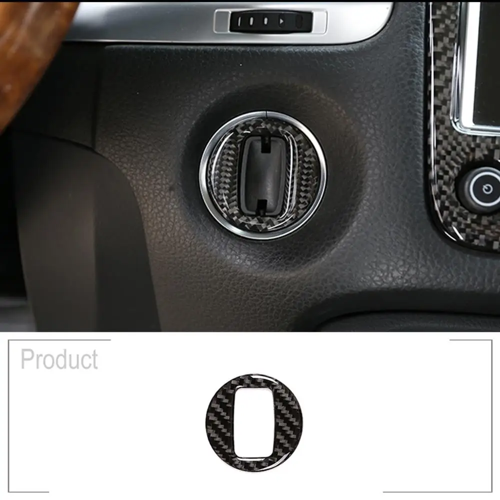 3D наклейка из мягкого углеродного волокна Стайлинг автомобиля кольцо с