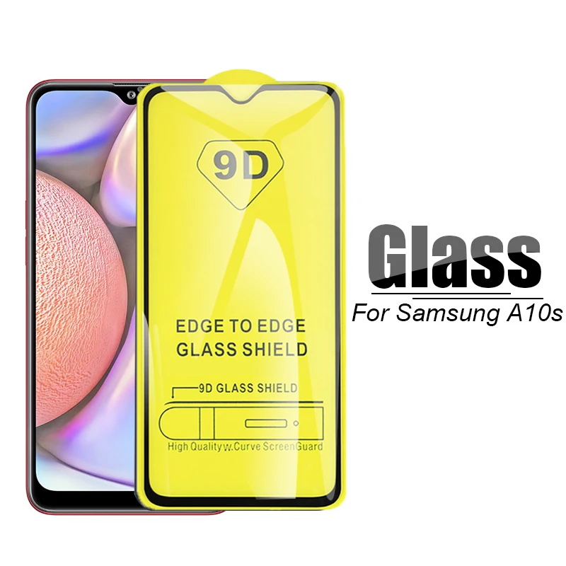 Защитная пленка 9D для Samsung A10s защитное закаленное стекло Защитное защитная 10s 6 2