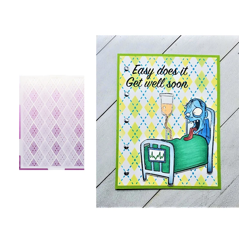 Новые простые трафареты калейдоскопа для самостоятельного скрапбукинга | Дом и