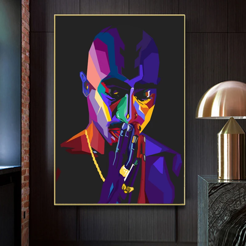 Картины на холсте в стиле хип-хоп и поп-арт | Дом сад