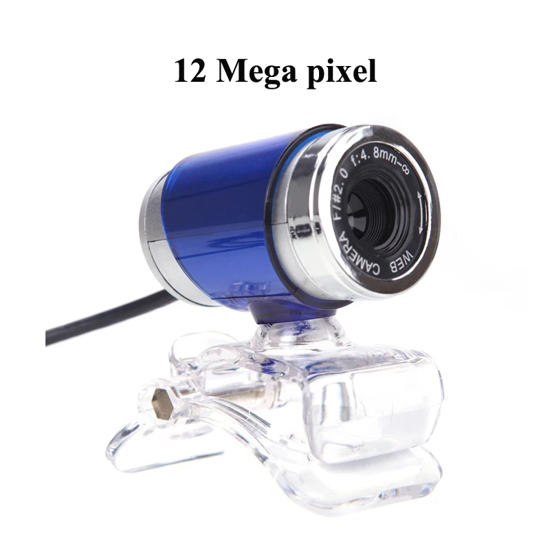 12 Mega pixel 0.3MP/12MP 30fps USB ip-камера веб-камера клип на рабочий стол для ПК компьютера - Цвет: 12 Mega pixel