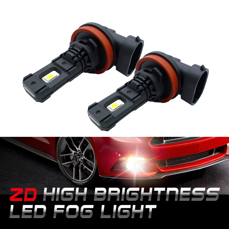 

2x 1500LM H8 H11 LED Fog Lights Bulb 12V 24V H1 H7 HB4 9006 Car LED DRL Lamp For Kia Sportage Ceed Rio 3 4 Car Driving Lamp