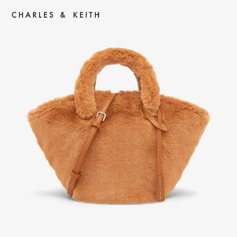 CHARLES＆KEITH Новинка 2020 CK2 50781021 Женская Сумка на Плечо Металлическая Пряжка