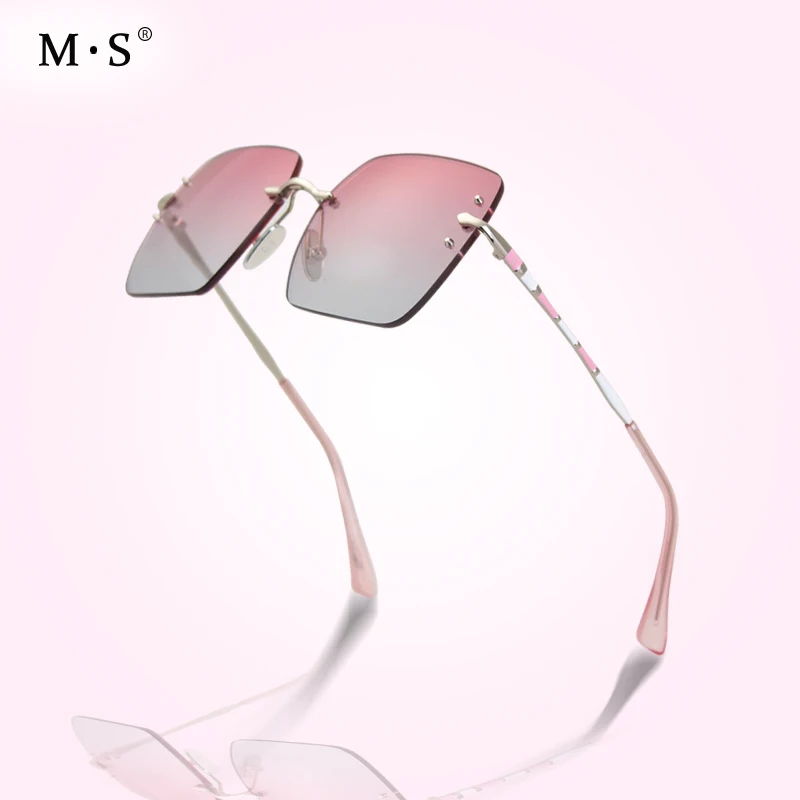 

2021 Women Polarized Sunglasses Decoration Classic Round Eyewear Female Original Brand Designer Female Sun Glasses UV400