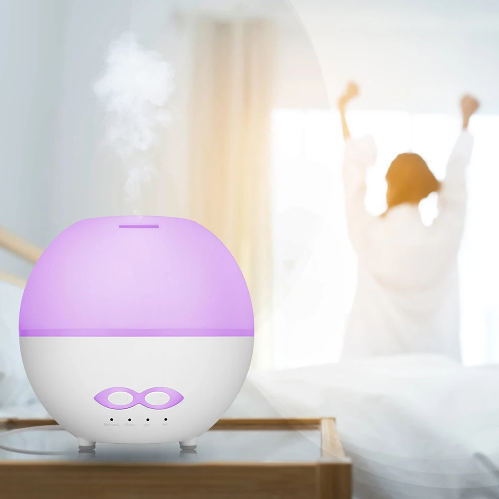 

400ml Aromatherapy Essential Oil Diffuser Humidifier, Anti-spill and Anti-leakage Device,7 Color Changing Lightsfor Home Office