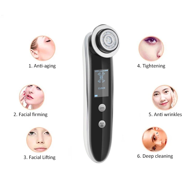 VamsLuna Массажер для ухода за кожей лица RF|Светодиодная маска лица| |