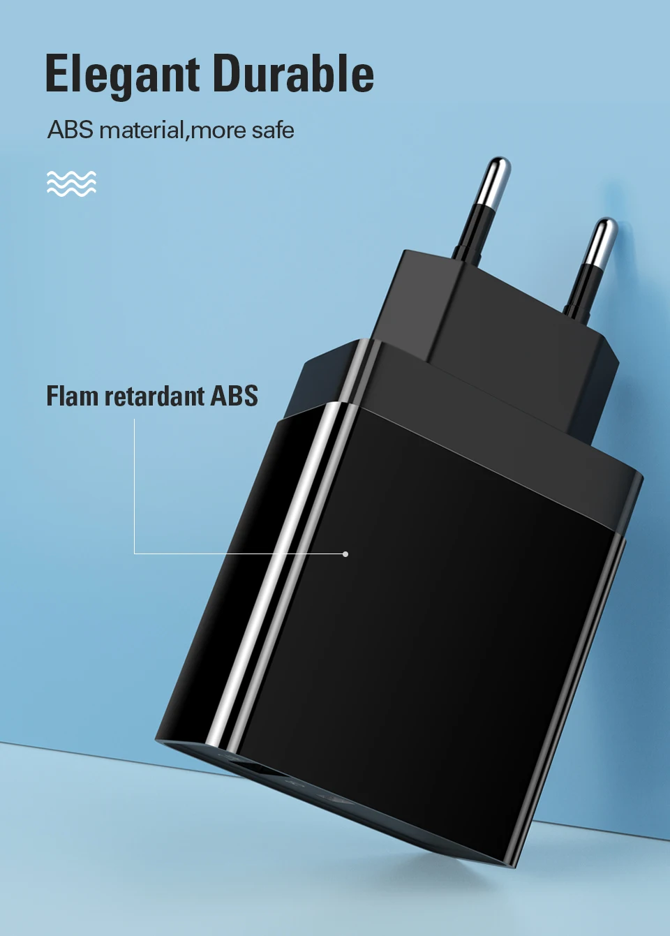 Coolreall Quick Charge 3,0 USB зарядное устройство портативное для huawei xiaomi samsung QC3.0 30 Вт быстрое зарядное устройство PD 3,0 быстрое зарядное устройство для iPhone