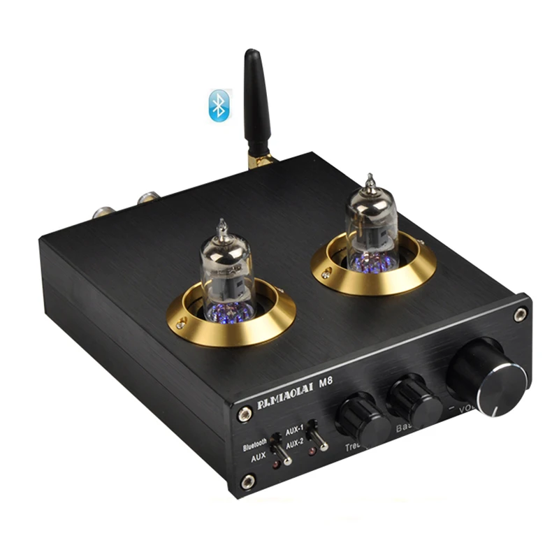 M8 custom HiFi home Bluetooth 5 0 высокомощный мобильный усилитель трубчатый цифровой