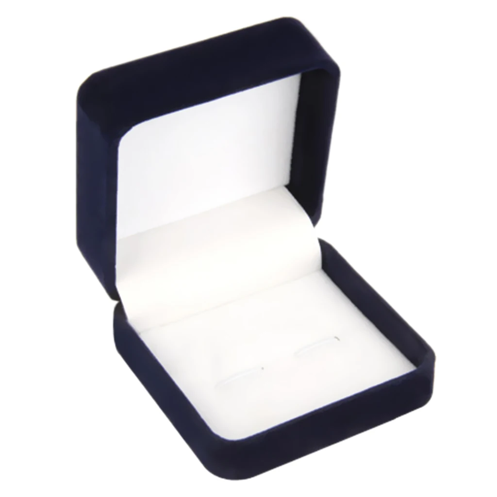 Роскошный квадратный чехол для хранения держатель запонок|Упаковка и стойки