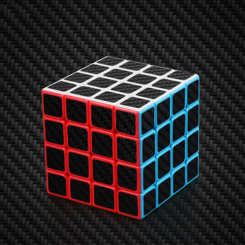 MeiLong наклейки из углеродного волокна волшебный куб Новая профессия 2x2 3x3x3 4x4x4