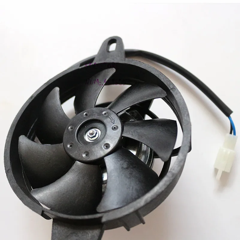 free shipping Water Cooler Oil Electric Radiator Cooling Fan For 200/250cc ATV Quad Go Kart Buggy Dirt Bike Motorcycle | Автомобили и