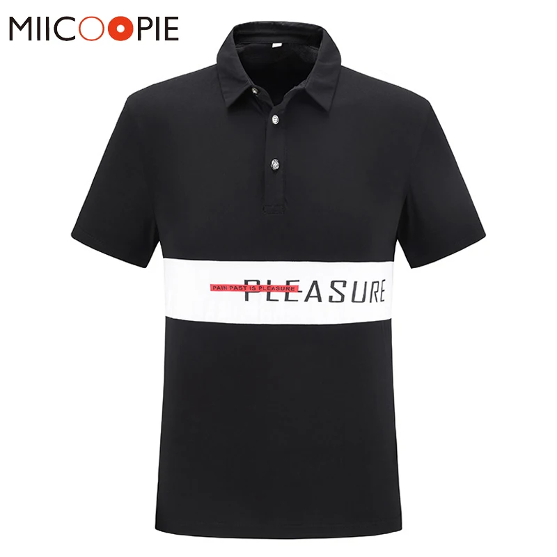 

Модные мужские футболки-поло, летние хлопковые дышащие с коротким рукавом, брендовые поло, топы, отложной воротник, мужская деловая одежда