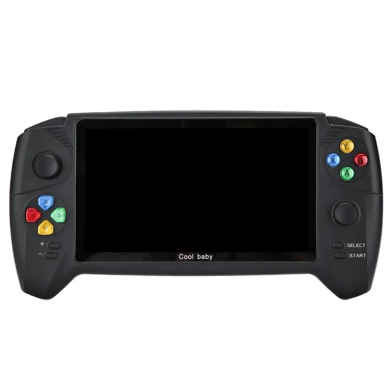 

ZL Game Console 7 Inch Big Screen Dual Rocker High Definition Handheld Gamepad Controller