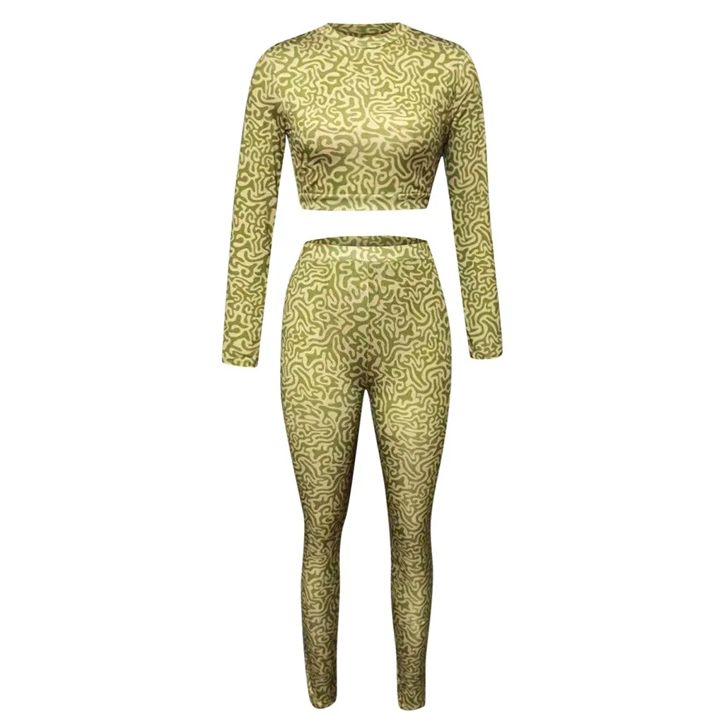 Женские спортивные комплекты для тренировок Perimedes дышащие костюмы с принтом йоги